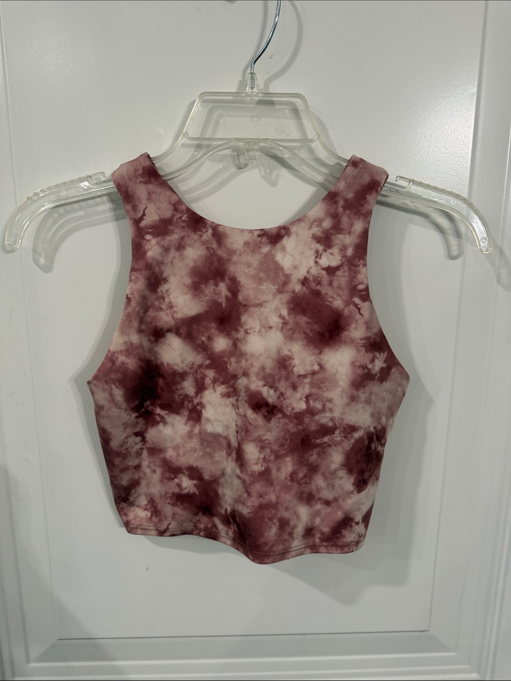 Athleta Tie-Dye long line sports bra